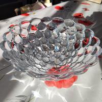 centro tavola Orrefors Svedese perfetto in cristal