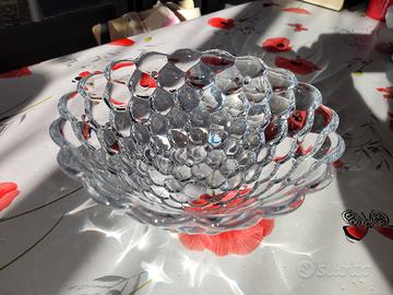 centro tavola Orrefors Svedese perfetto in cristal