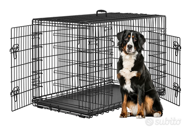 kennel  trasportino pieghevole XL