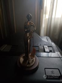 statuetta in argento 