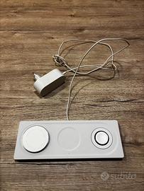 Belkin Caricabatterie wireless 3 in 1 con magsafe