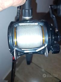 Mulinello pesca Tica Oxean II canna 40lb e artific