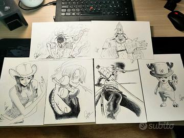 Disegni e quadri anime e manga