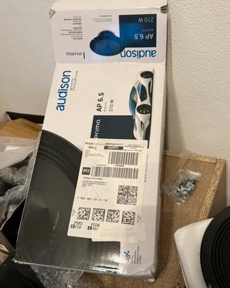 Coppia di woofer audison 6.5"