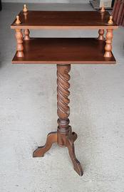 tavolino Trespolo o colonna porta telefono vintage