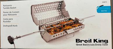 Contenitore a tamburo per girarrosto Broil King