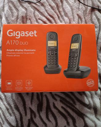 Coppia di telefoni portatili Gigaset A170 DUO