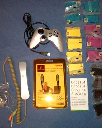 Cartucce EPSON WorkForce WF, cavo FireWire, JOYPad