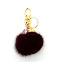 Portachiave Liu Jo con ponpon in pelliccia