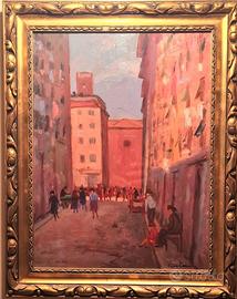 Gino Centoni pittore livornese anni40'