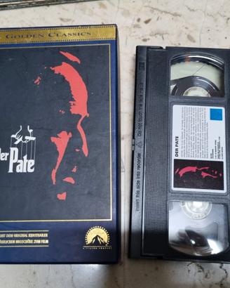 2081NN-Cofanetto VHS Il Padrino (Tedesco)