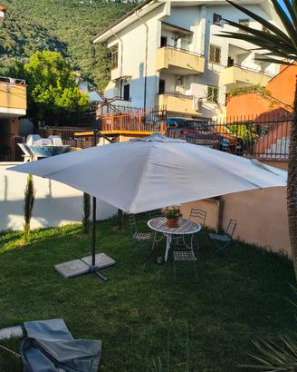 ombrellone da giardino 3x3 