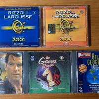 5 CD-ROM multimediali anni 90