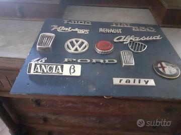 targhette x auto d'epoca