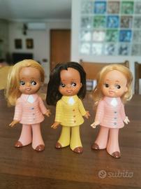 3 indistruttibili bambole anni60made in Japan 