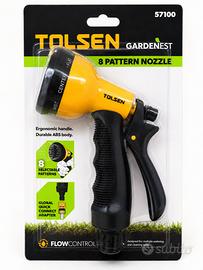 Pistola irrigazione per giardino 8 getti