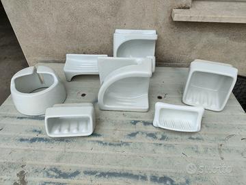 Ceramica vintage bagno - vari pezzi