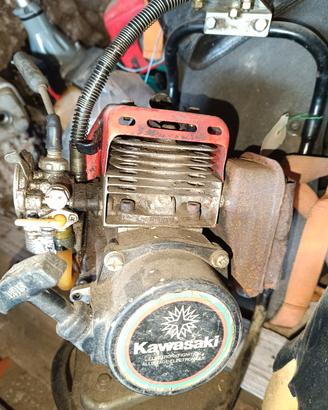 MOTORE E ZAINO KAWASAKI TD40