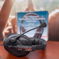 CUFFIE CON MICROFONO DINAMICO MONACOR BH-006