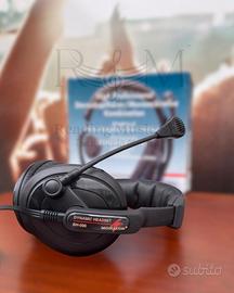 CUFFIE CON MICROFONO DINAMICO MONACOR BH-006