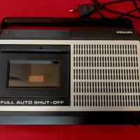 Philips N2228 registratore cassette vintage