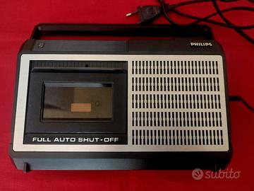 Philips N2228 registratore cassette vintage