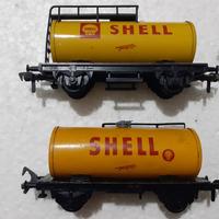 cisterne shell modellismo ferroviario h0 