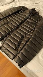 Save the duck piumino biker ecopelle uomo