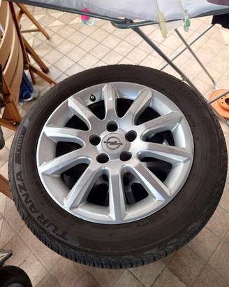 Cerchi in lega 16" Opel + gomme 205 55 16