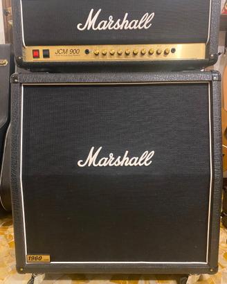 Marshall Testata JCM 900 + Cabinet 1960 Lead