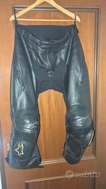 pantaloni pelle alpinestars 