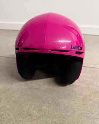 Casco sci fucsia taglia S