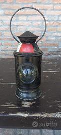 Lampada da ferroviere a carburo 1930