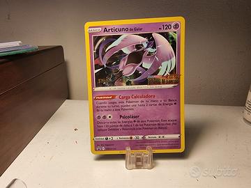 Pokemon Articuno de Galar staff Stamp prerelease N