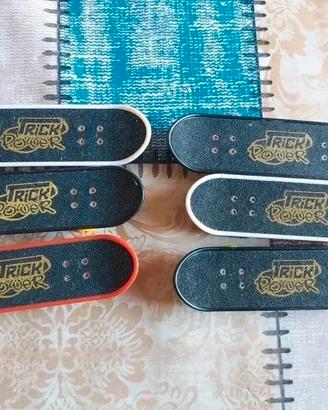 Lotto 6 Mini Skateboard Trick Power Vintage 
