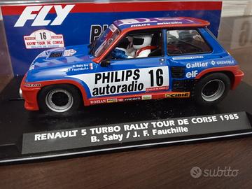 Slotcar Fly Renault 5 Turbo Rally Corsica Nuova