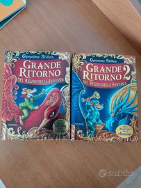 2 libri Geronimo Stilton il grande ritorno 1 e 2
