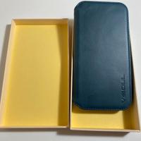 Cover in Pelle verde per iPhone Air, 6,5 pollici.