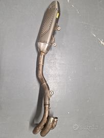 scarico akrapovic x ktm,  husqvarna, gasgas 4t