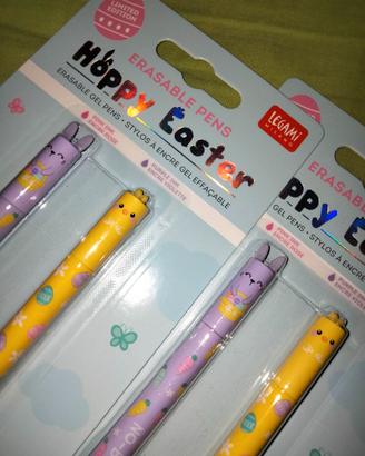 2 set di penne Legami Happy Easter limited edition