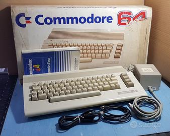 Commodore C64 Bianco + Datassette - Funzionante