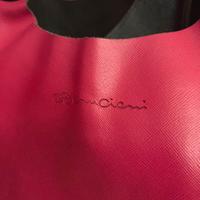 Borsa in pelle rosa Cruciani