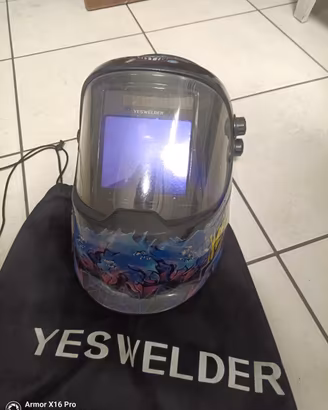 casco da saldatore 