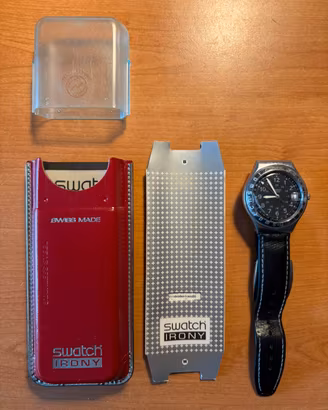Swatch Irony 1993 Happy Joe Grey