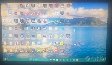 Piccola TV monitor 18.5" con dtt integrato