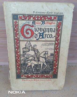 GIOVANNA D'ARCO DI ELISEO BATTAGLIA DEL 1909