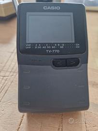 mini tv portatile analogica Casio 770