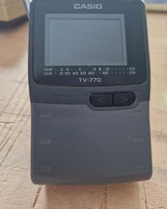mini tv portatile analogica Casio 770
