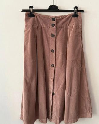 Gonna Peserico in velluto a coste