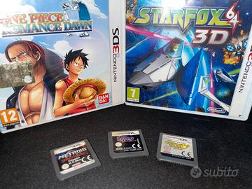 5 Giochi Nintendo DS/3DS